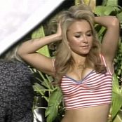Hayden Panettiere BTS From Photo Shoot For GQ Video