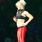 Britney Spears Hot Red Spandex Dancing From Circus Tour HD Video