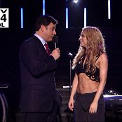 Shakira Did It Again And Interview Live Jimmy Kimmel 2009 HD Video