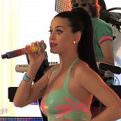 Katy Perry Medley Live In Shiny Turquoise Latex Dress HD Video