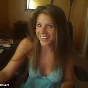 Blueyedcass Turquoise Lingerie Striptease Camshow Video