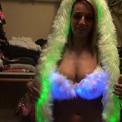 Nikki Sims Cool Lit Up Outfit HD Video