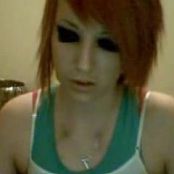 Sexy Emo Teen Showing Tits & Pussy Webcam Video