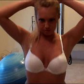 Kalee Carroll Twerking Yoga Ball Blonde HD Video