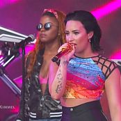 Demi Lovato Neon Lights Live Jimmy Kimmel 2015 HD Video