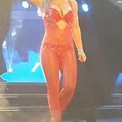 Britney Spears Oops Live Vegas Red Devil Costume HD Video