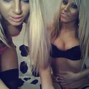 Real Amateur Twin Sisters Have Lesbian Sex On Camera Video