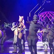 Britney Spears Work Bitch Sexy Shiny Latex Devil Horns HD Video