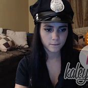 Kaley Kade Sexy Cop Cosplay Camshow HD Video