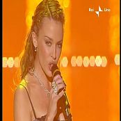 Kylie Minogue In Your Eyes Live San Remo 2002 Video