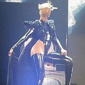 Rihanna Rockstar Live Shiny Black Latex Antwerp Belgium HD Video