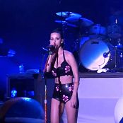 Katy Perry Black Latex Bikini Live HD Video