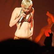 Miley Cyrus 23 Live In Her Underwear Bangerz Tour 2014 HD Video