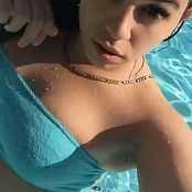 Hot Latina Girl Showing Body In Pool Video