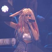 Christina Aguilera Super Sexy Silver Tube Top Live DVDR Video