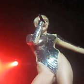 Miley Cyrus Sexy Shiny Silver Outfit Live Gay Heavens Nightclub 2014 HD Video