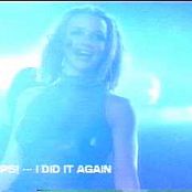Britney Spears Oops I Did It Again Live Memphis Rare Blue Catsuit Video