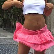 Rosmeri Marval Pink Skirt Blow Shoot Video