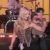 Britney Spears Toxic Live Ellen 2003 Video