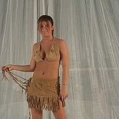 Halee Model Sexy Tribal Costume Dance Video