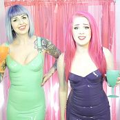 Latex Barbie & Abbey Mars Party Girls Use You HD Video