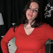 Goddess Alexandra Snow Red Sweater หยอกล้อ HD Video