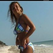 Christina Model Bikini On The Beach Dance Tease Video