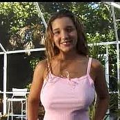 Christina Model Shiny Pink Panties Video