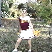 Christina Model Sexy Cheerleader Outfit 2 Video