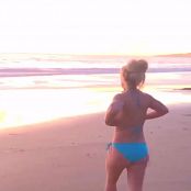 Britney Spears on The Beach Jan 2020 Video