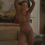 Christina Model Leopard Catsuit Dance Tease Video