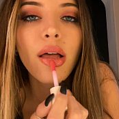 Crystal Knight Shiny Lips HD Video