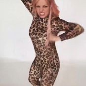 Britney Spears Sexy Leopard Catsuit Video