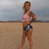 Christina Model OnlyFans Desert Strip HD Video