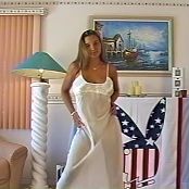 Christina Model White Dress AI Enhanced HD Video