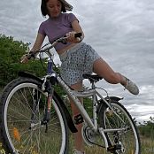 PilGrimGirl Wild Kitty Bicycle Trip Picture Set