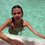 Cinderella Story Nika Sunny Day In The Pool HD Video 003