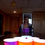 Nikki Sims Beer Pong AI Enhanced 4K UHD Video