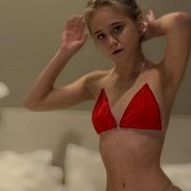 Alisa Titova Red Bikini Picture Set