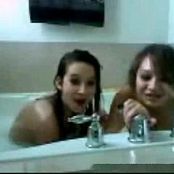 2 Young Slults in The Tub Video