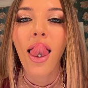 Crystal Knight Mouth Milking Tounge & Spit 4K UHD Video