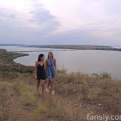 Cinderella Story Nika & Angel Evening at The Lake Picture Set & HD Video 001