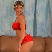 Halee Model Red Lace AI Enhanced HD Video