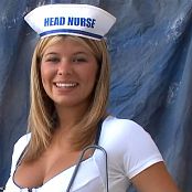 Halee Model Head Nurse Outfit AI Enhanced HD Video