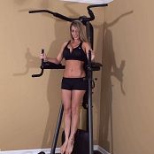 Nikki Sims Topless Workout AI Enhanced HD Video