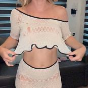 Vicky Stark OnlyFans Mesh Dresses Try On HD Video