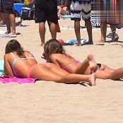 Two Sexy Teens At The Beach Hidden Camera 4K UHD Video