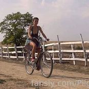 PilGrimGirl Village Bicycle HD Video 003