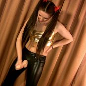 Shiny Megan Shiny Pigtailed Strap On Cutie AI Enhanced 4K UHD Video