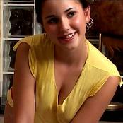 Missy Model Yellow Shirt AI Enhanced HD Video